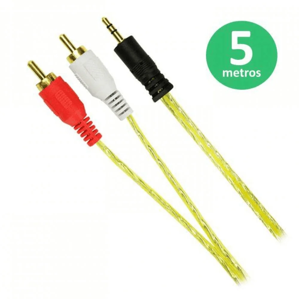 مكاسب حقيقية من كابل RCA 5 متر: تقييم عملي للكابلات المهنية من P2 + 2