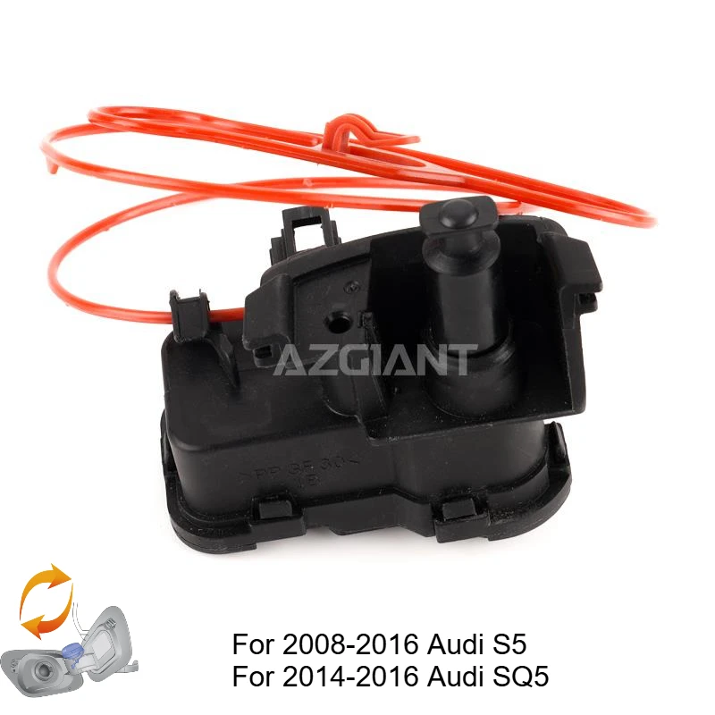 

AZGIANT Car Fuel Tank Filler Door Cap Lock Actuator Motor 2Pin for 2008-2016 Audi S5 SQ5 Replacement Brand New 8K0862153