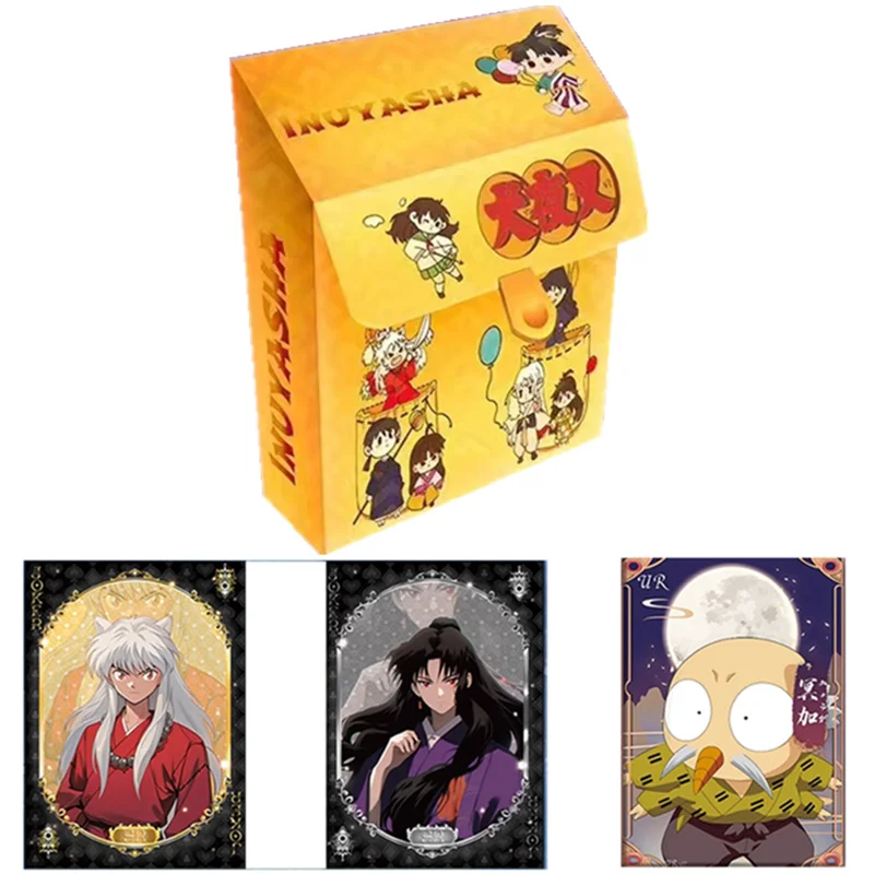 

2022 New Inuyasha Higurashi Kagome Kikyo Collection Cards Skp Sp Child Kids Birthday Gift Game Cards Table Toys Christmas Gifts