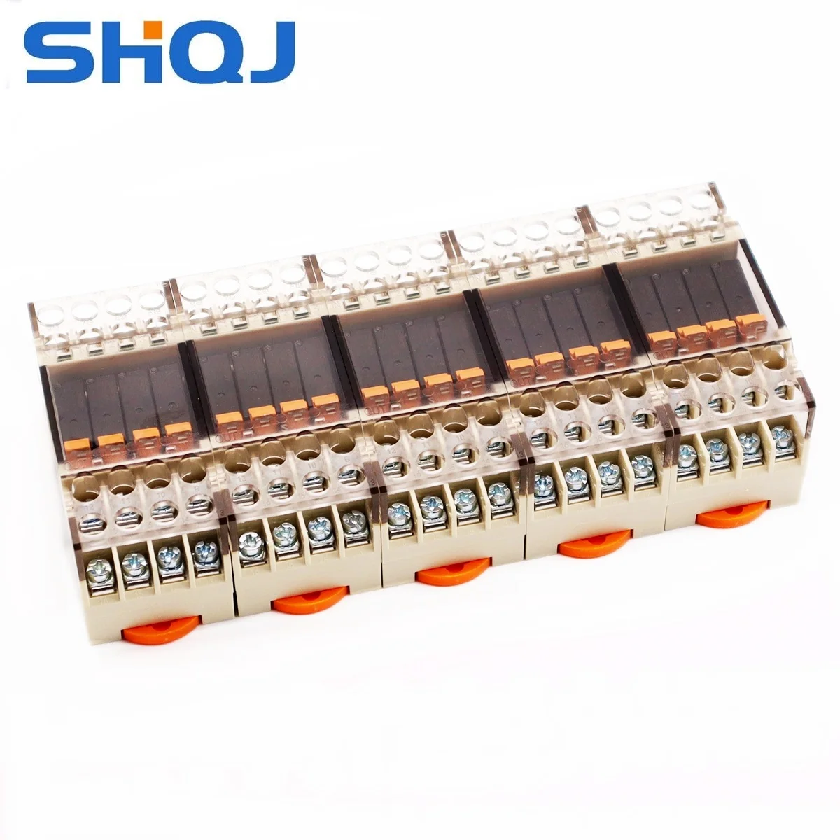 SHQJ RELAY MODULE QJG4-G5NB 12V 24V 4NO 5A PZJ Industrial control module Terminal relay Same as G6D-F4B/RT3S-24V/R4T-16P