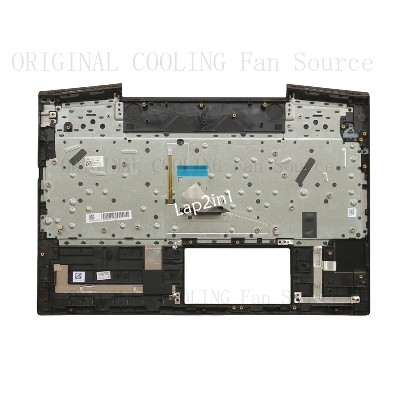 R+  New FOR HP Gaming 15-CX Palmrest Cover UK Backlit Keyboard L21861-031 L20670-031