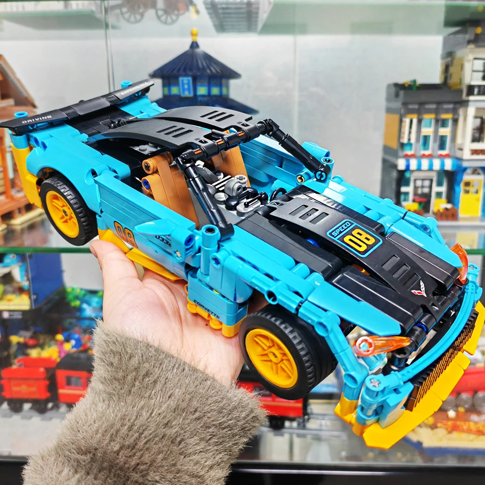 Высокотехнологичные модели спортивного автомобиля Super Corvette