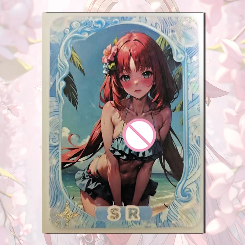 Goddess Story ACG Sexy Girl SR card Yae Miko Kamado Nezuko Kanroji Mitsuri Raiden Shogun Nilou boy Toy collection Birthday gifts
