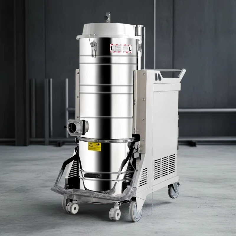 New NT80-E 380V Side Suction Metal Industrial Vacuum Cleaner with High Suction and Low Noise for Heavy Industry