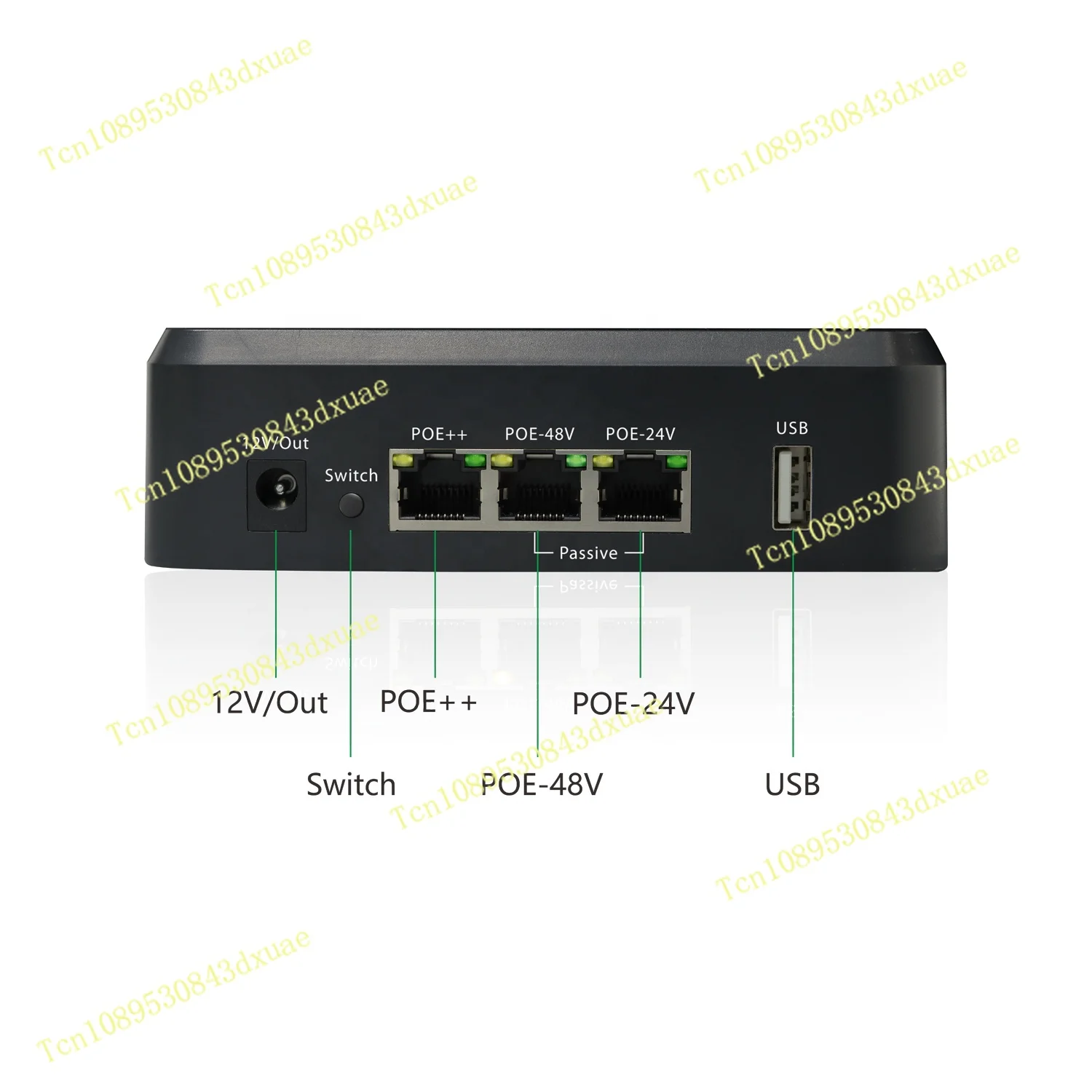 Mimosa 802.3af/at/bt PoE PowerBank con Wi-Fi 24V/48V proyecto ISP para interiores y exteriores para ubnt/mikrotik/cambium