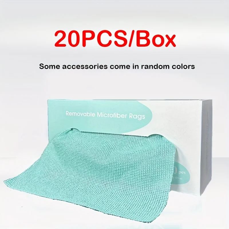 20pcs/box Pull-out Disposable Rags for Kitchen Household Absorbent Microfiber Scouring Pad