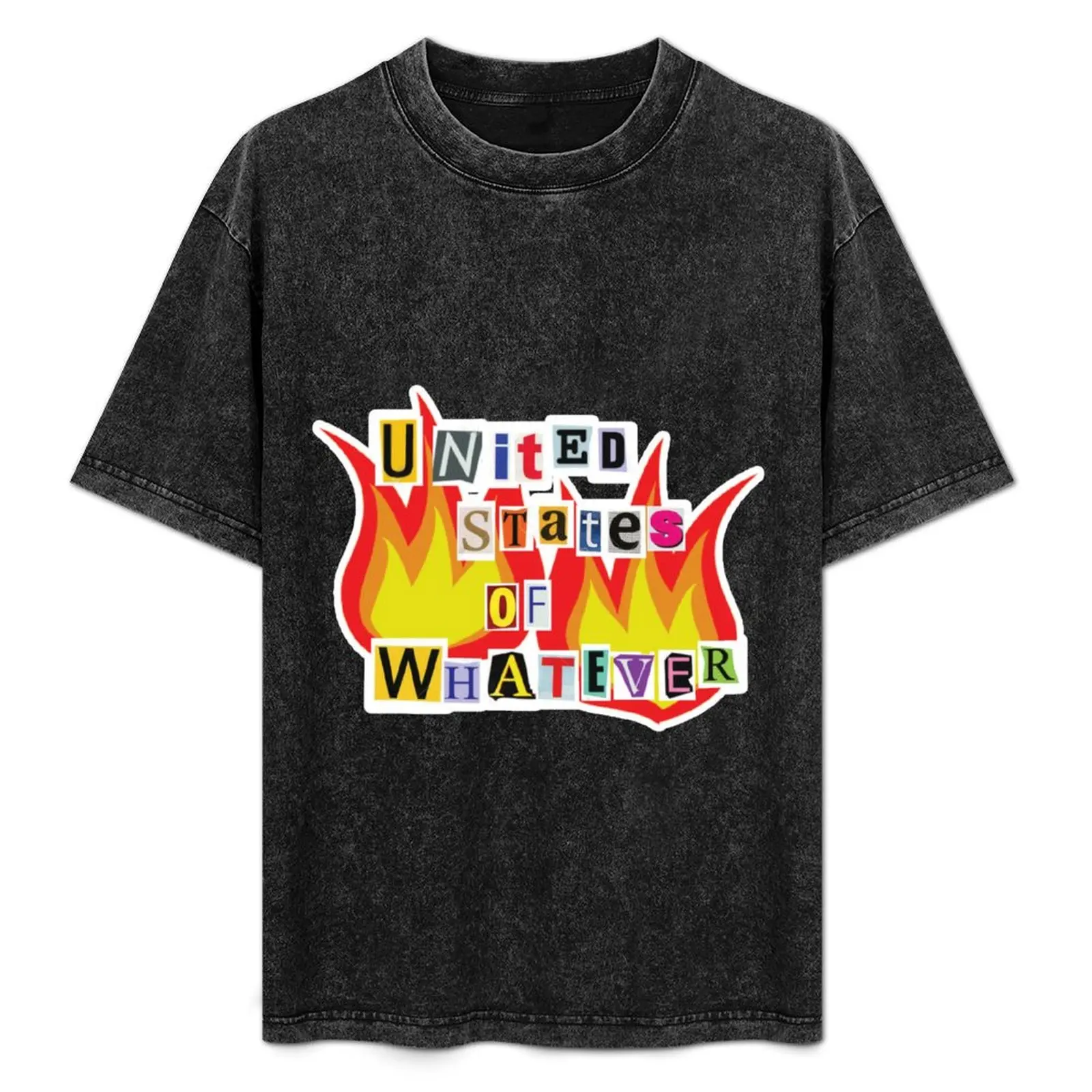 United States of Whatever T-Shirt Short sleeve tee clothes men t shirts