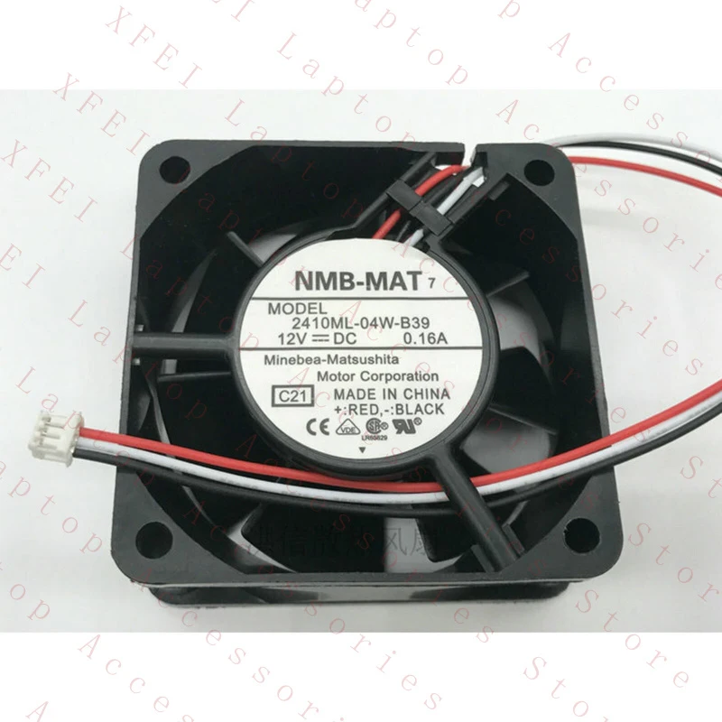 

D 1 шт. Новый 2410ML-04W-B39 12V 0.16A 3-контактный вентилятор охлаждения *tn