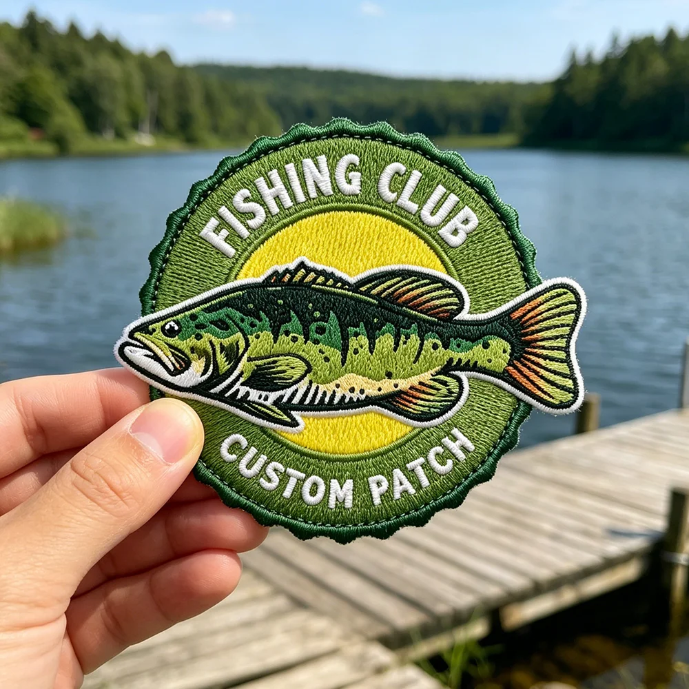 Custom Embroidered Logo Patch Personalized Logo Patches Sew On/Iron On/Hook Look Patch Applique For Backpack Custom Iron On Logo