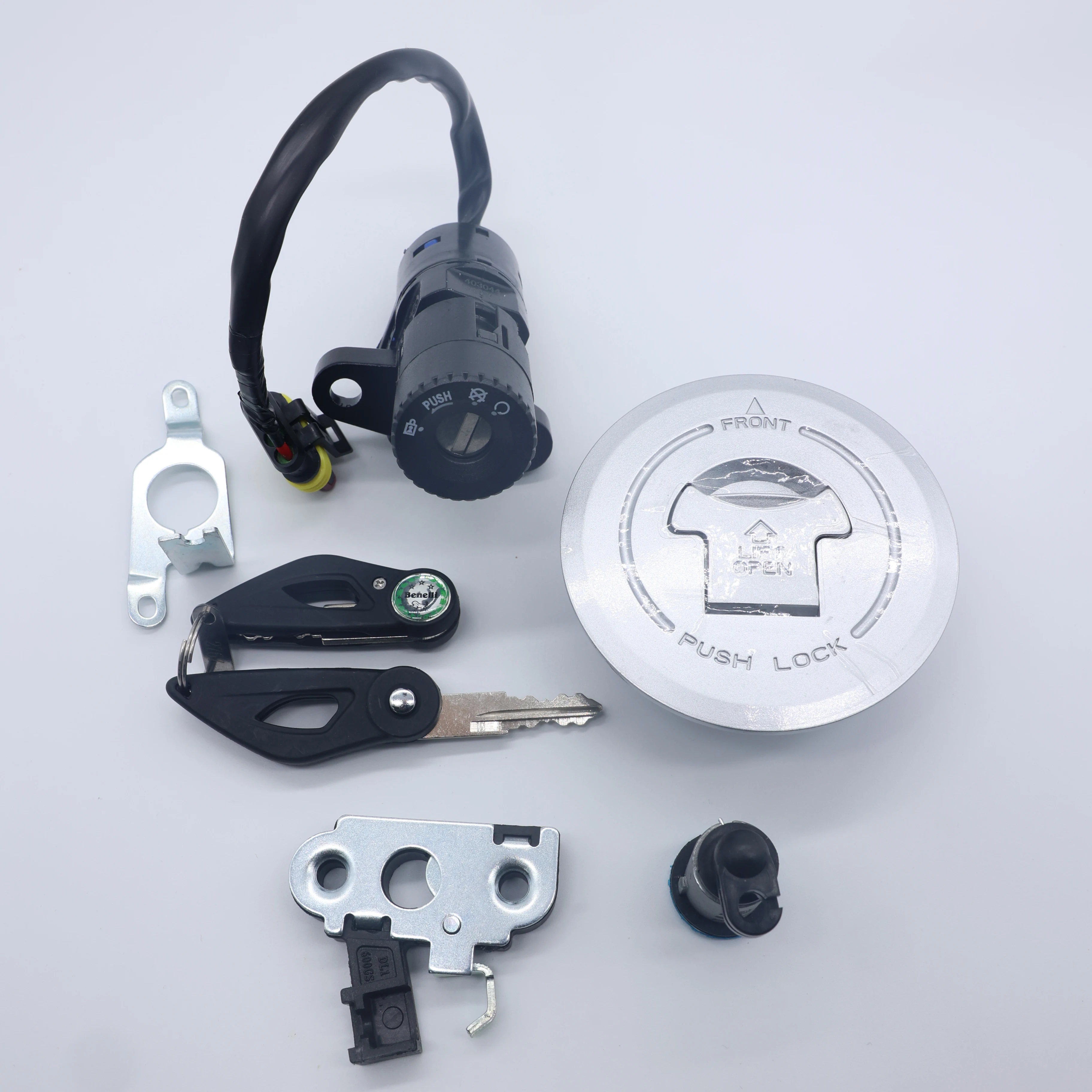 ignition switch lock key for Benelli TNT150 TNT150i BJ150-29B BJ150-29A 150cc  motorcycle