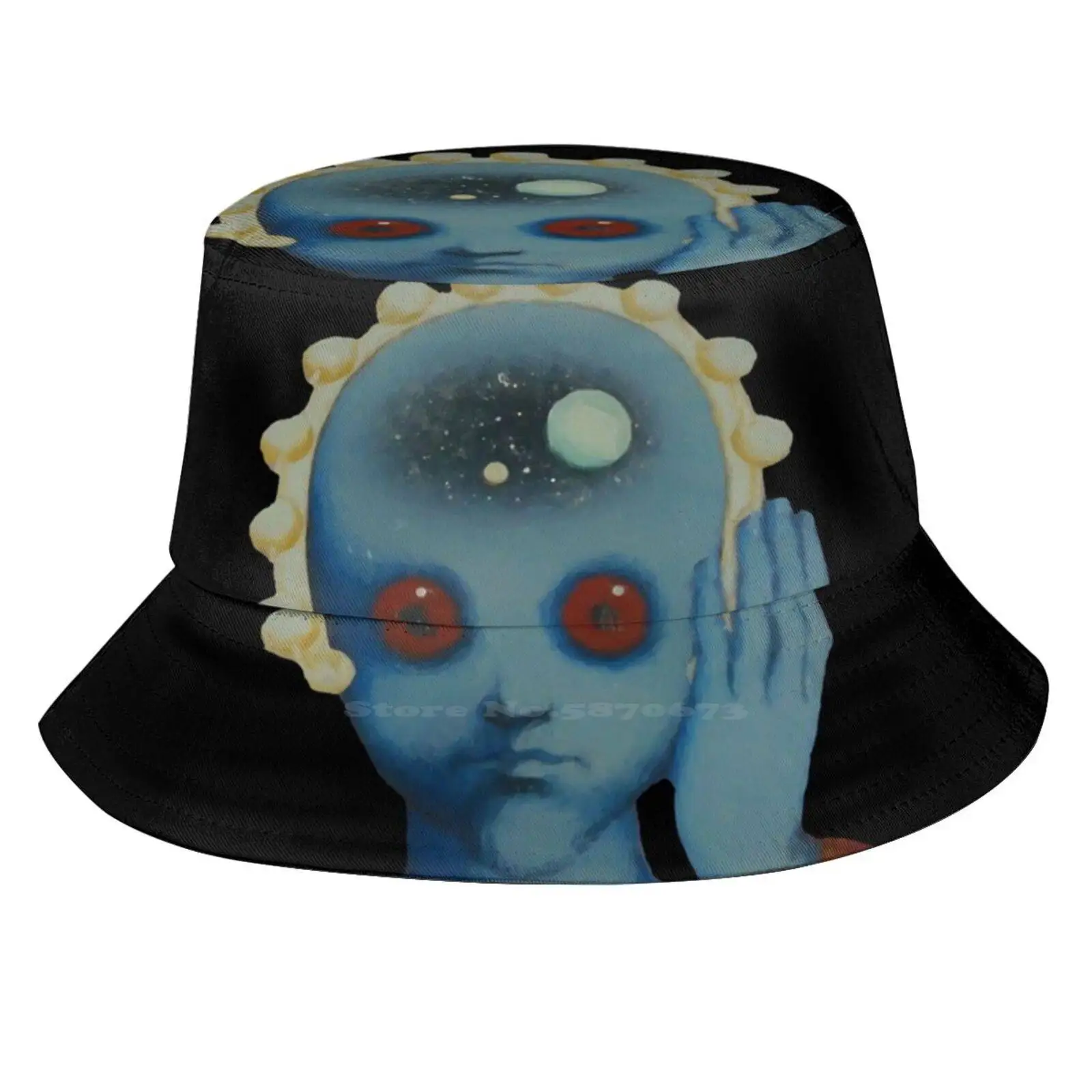 Draags Flat Top Breathable Bucket Hats Drags Fantastic Planet Animation Criterion Criterion Collection France French Planets