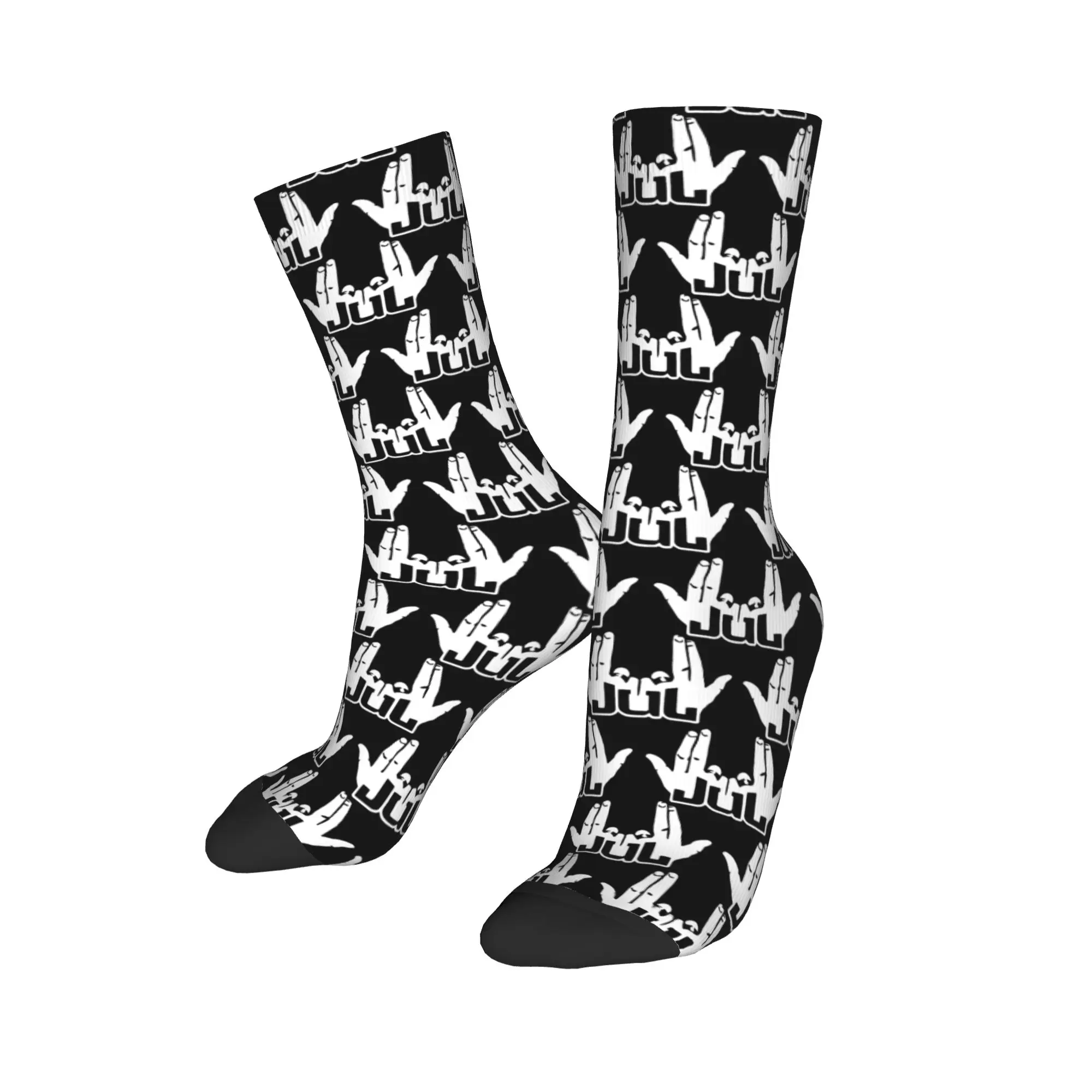 

Love Jul France Rapper Socks Non Slip Stockings Men Medium Soft Outdoor Sports Socks Autumn Korean Custom Socks