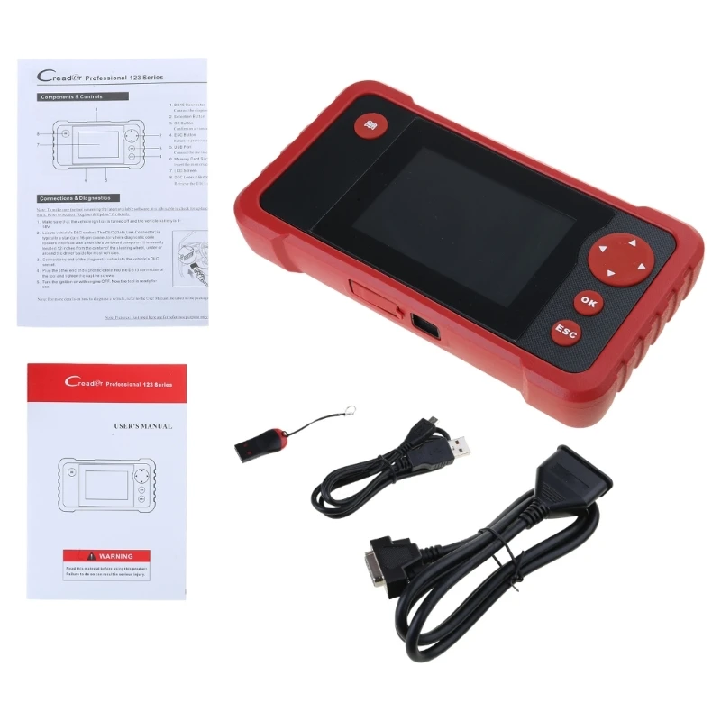 Professional Auto Scanner Diagnostic Tool Code Reader for Quick Vehicle Troubleshooting Efficient Fault Detection CRP123 GTWS