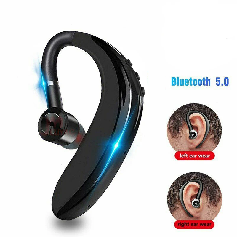 

S109 Single Ear Wireless Blue Toothcompatible Headphones In-Ear Call Noise Cancelling Business Earphones With Mic Consumer Part