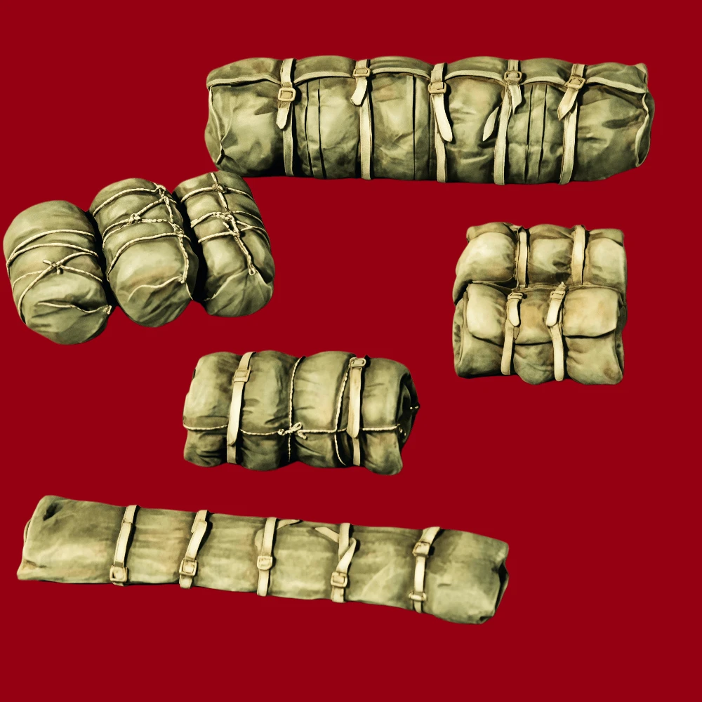 

Micro World, 1/35 Suitable for Sherman Vehicle Debris, Unpainted Supply Pack Kit