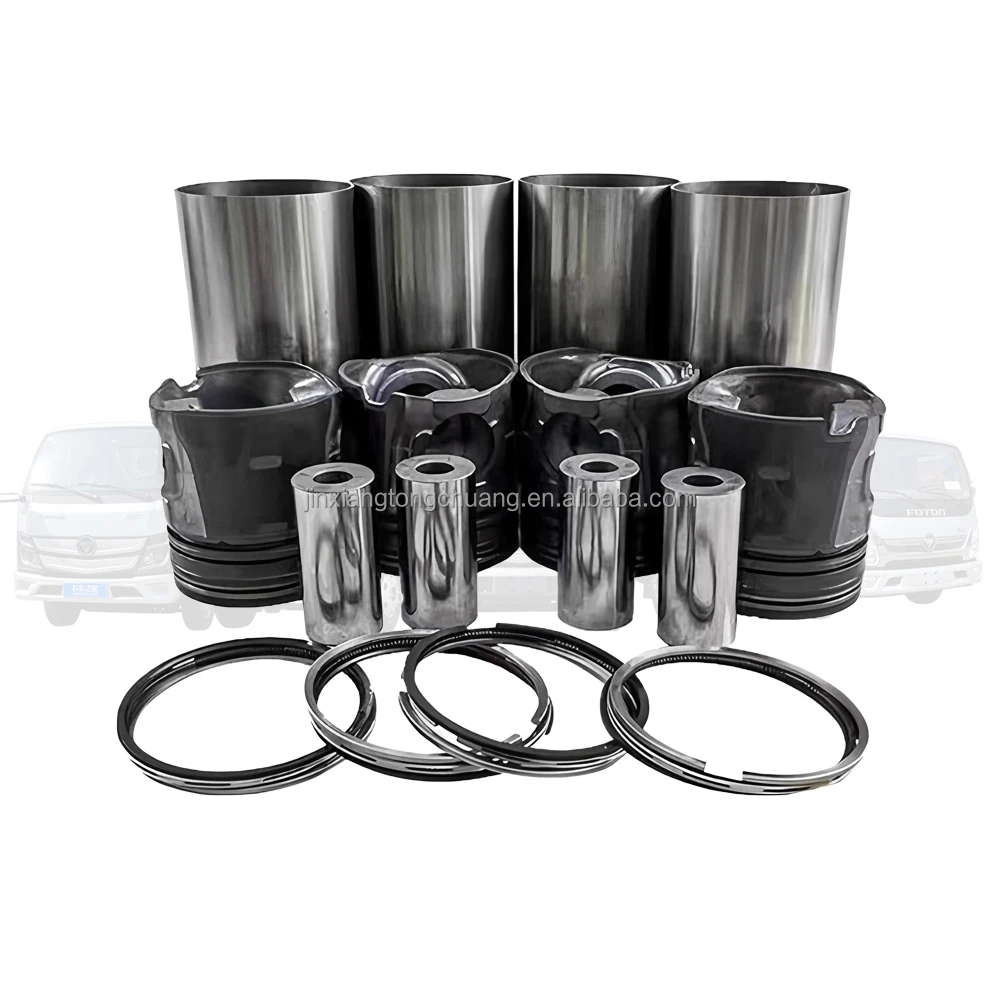 

4309116 Cylinder Liner Kit/Piston and Liner Kit for FOTON ISF3.8 Engine AUMARK AUMAN Truck Accessories VIEW MPX TOANO
