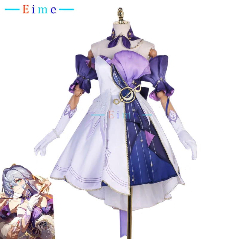 Game Honkai Star Rail Robin Cosplay Costume Women Cute Party Dress Suit Halloween Carnival Uniforms Anime Clothing Custom Made