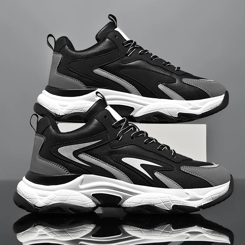 

High Quality Men's Sneakers Winter Athletic Casual Walking Shoes For Men Platform Comfortable Basketball Shoes Male Snow Boots