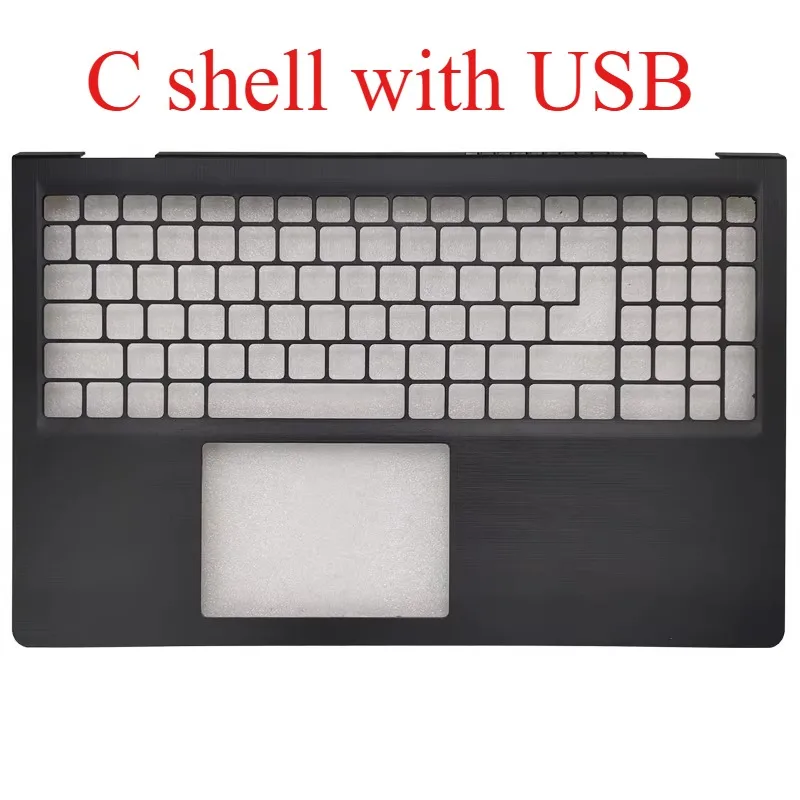 For Vostro15 3510 3511 3515 3520 3525 Palmrest Upper Case/LA/FR/BR/ Keyboard Grid style Black Color 0TPXKP
