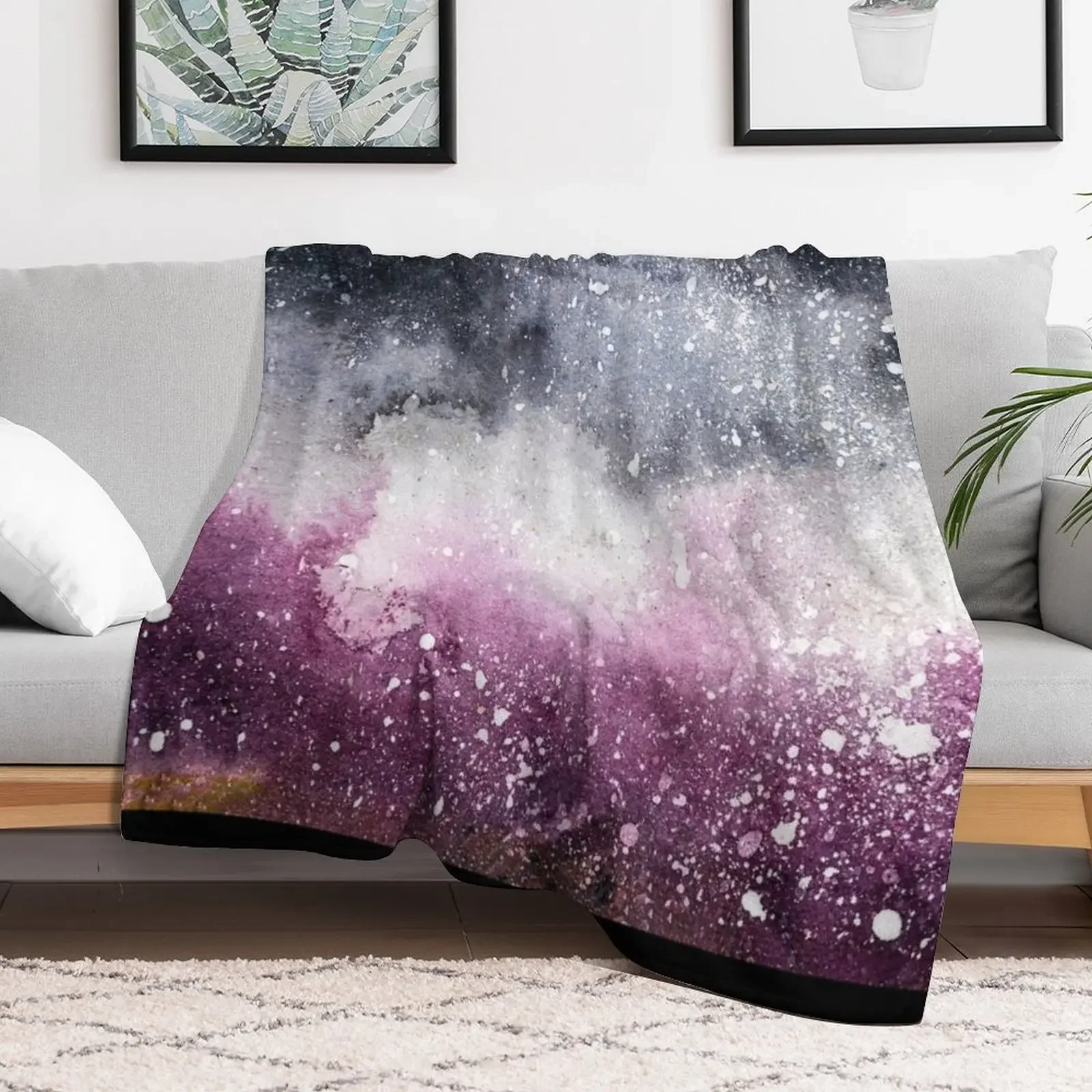 Ace Pride Galaxy Throw Blanket Blankets Sofas Of Decoration cosplay anime Blankets