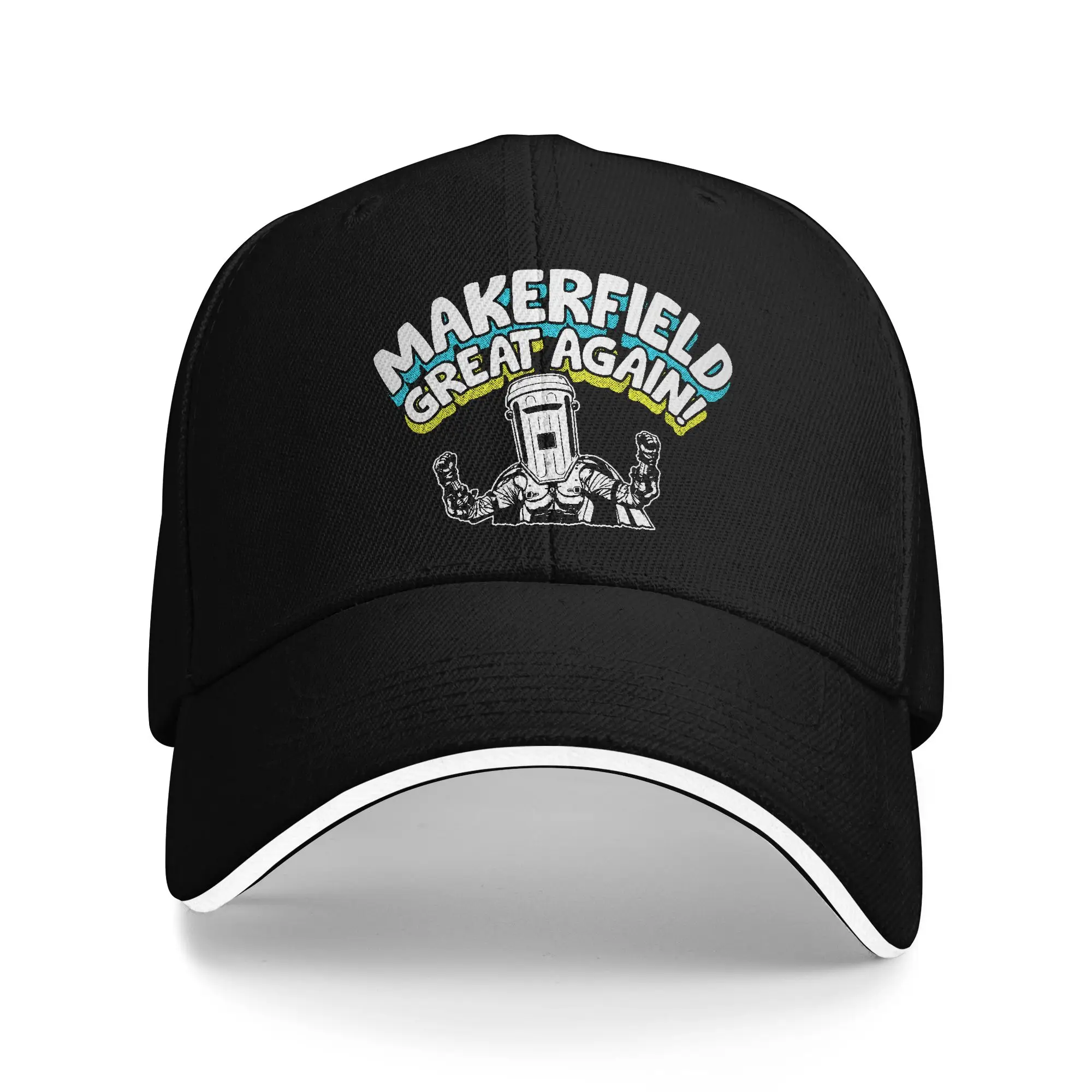 Vote for Count Binface UK Election Sandwich Caps Men Women Baseball Cap Makerfield Great Breathable Fishing All season Hat Adult