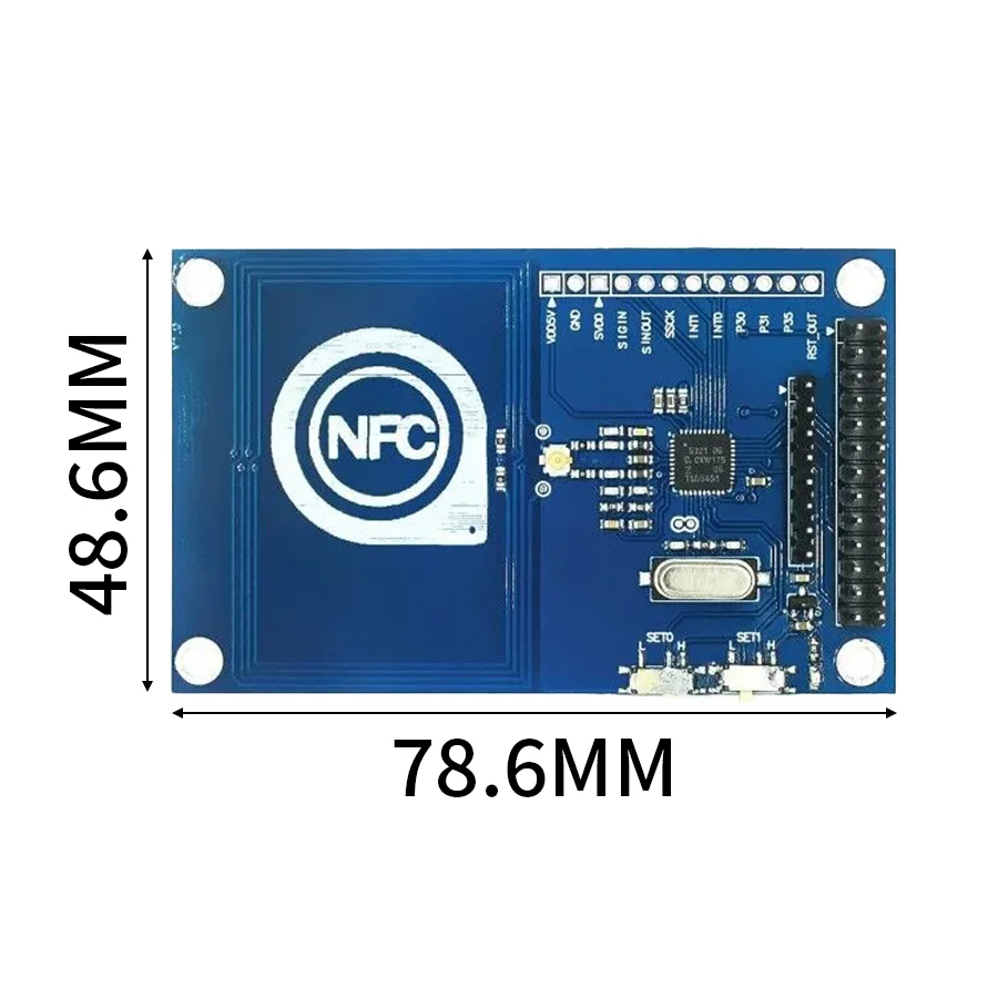 1 PCS 13.56mHz PN532 compatible raspberry pie NFC card-reader module