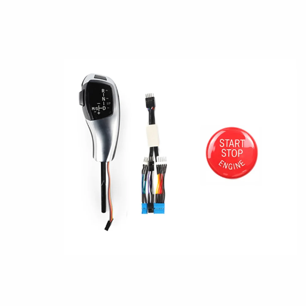 

For BMW E46/E90/E39/E85/E63/Replacement LED Gear Shift Knob Set Modification Accessory Car Accessories