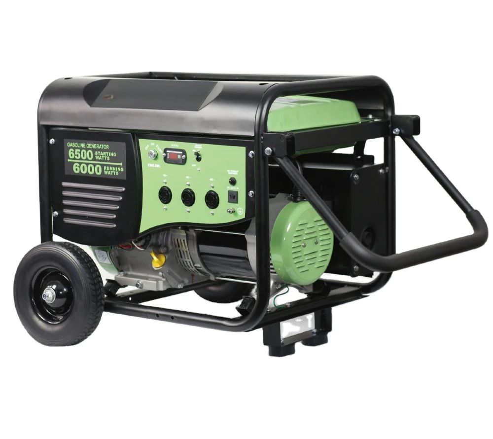 6kw home use  LPG and NG fuels optional small gasoline generator