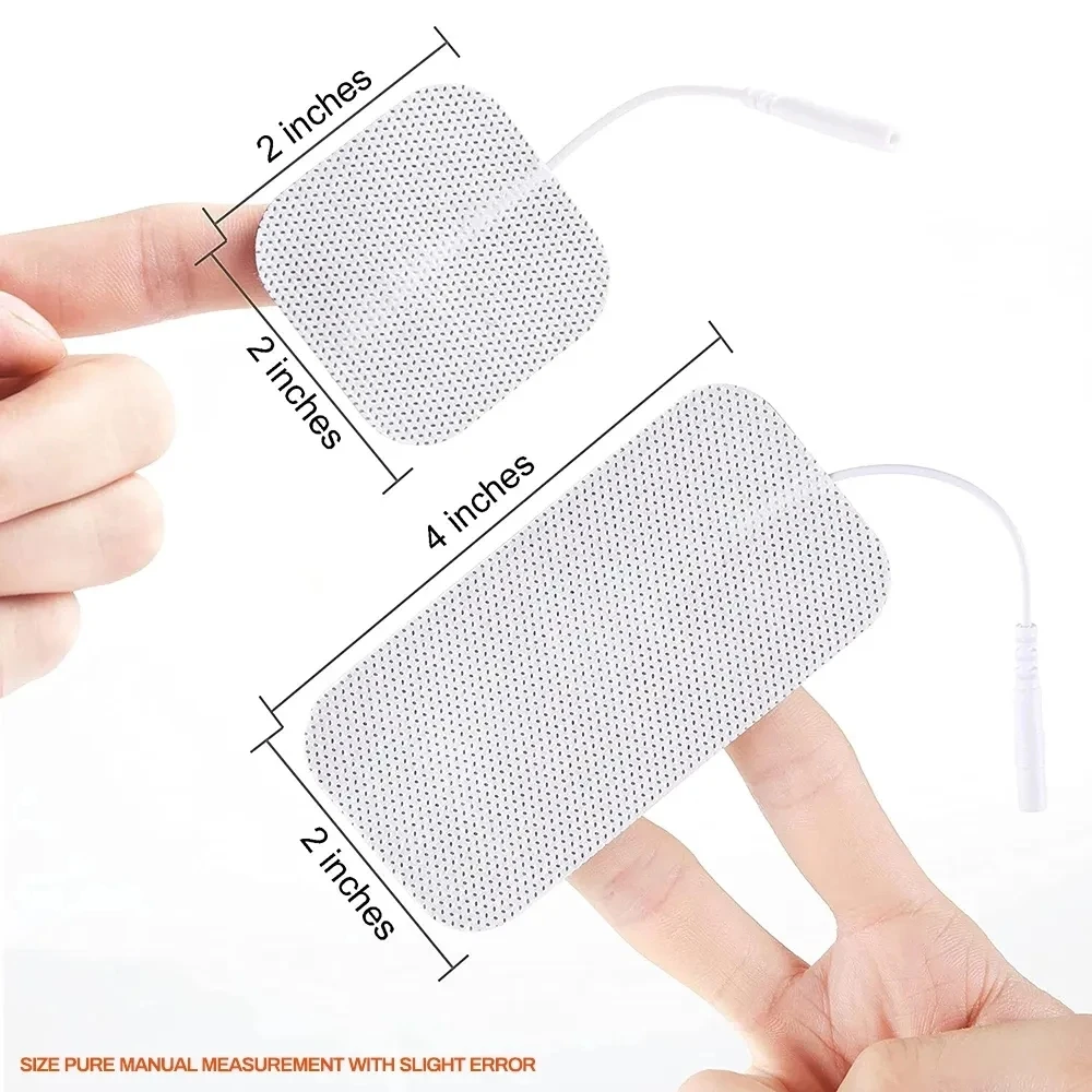 10/100PCS Dropshipping Physiotherapy Tens Machine Electrode Pads Gel Tools Electric Muscle Stimulator Patch Acupuncture Massager