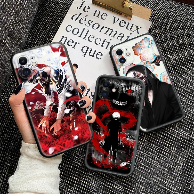 250A Tokyo Ghoul Soft Case for Redmi Note 11 11S 10 10T 10 Pro Max 10S 9T 9 9S 8 8T 7 Xiaomi Mi 11 11I 12 12X