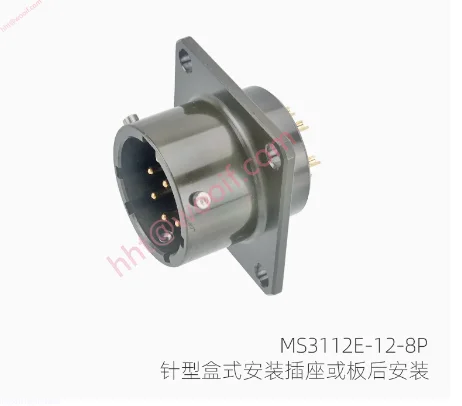 PT06E-12-10P/S (SR) konektor pesawat standar Amerika MIL-26482 snap on PT02 MS3112