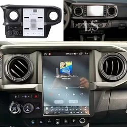 Radio Coche With Bluetooth For Toyota Tacoma 2017 2018 2019 2020 2021 2022 2023 GPS Navigation Automotive Multimedia
