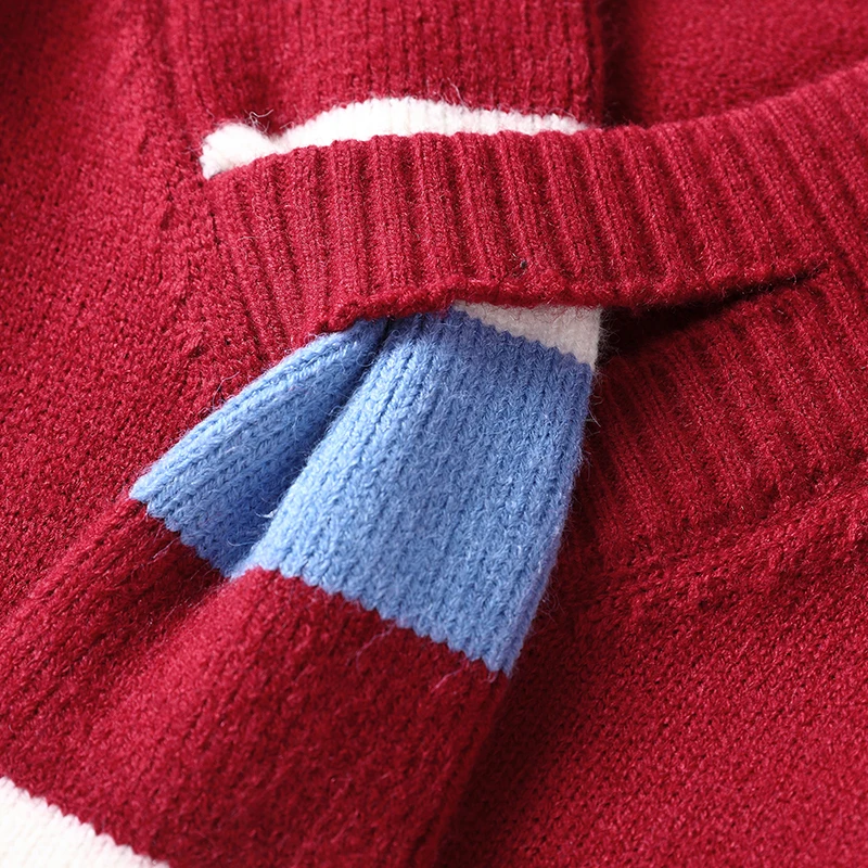 2025 autunno e inverno nuovi uomini di alta qualità alla moda creativo addensato lavorato a maglia girocollo maglione base maglione pullover