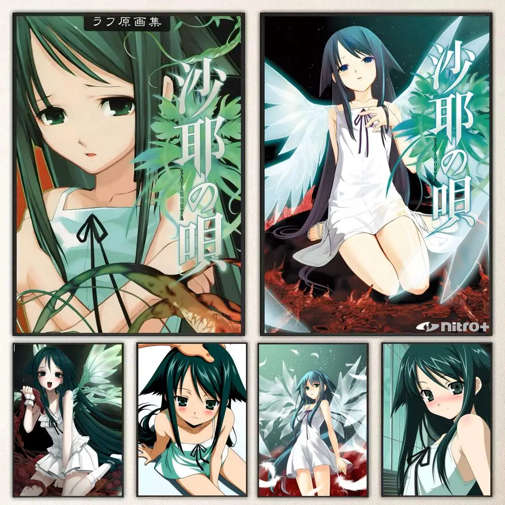 Game Saya no Uta Poster High-definition  poster stickers, suitable for bedroom, living room, home decoration