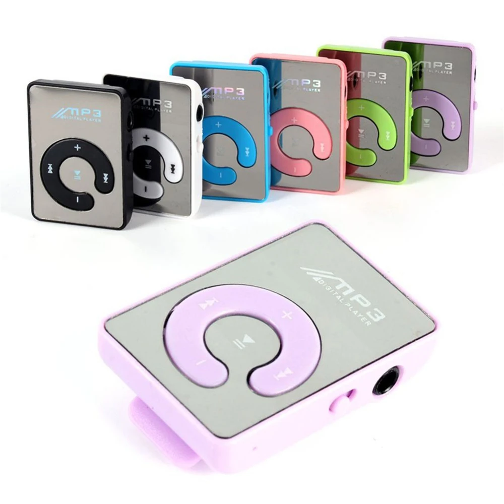 Portable Mini Clip MP3 Player Music Media Fashion HiFi MP3 for Outdoor Sports Convenience MP3 Support Micro SD TF Card