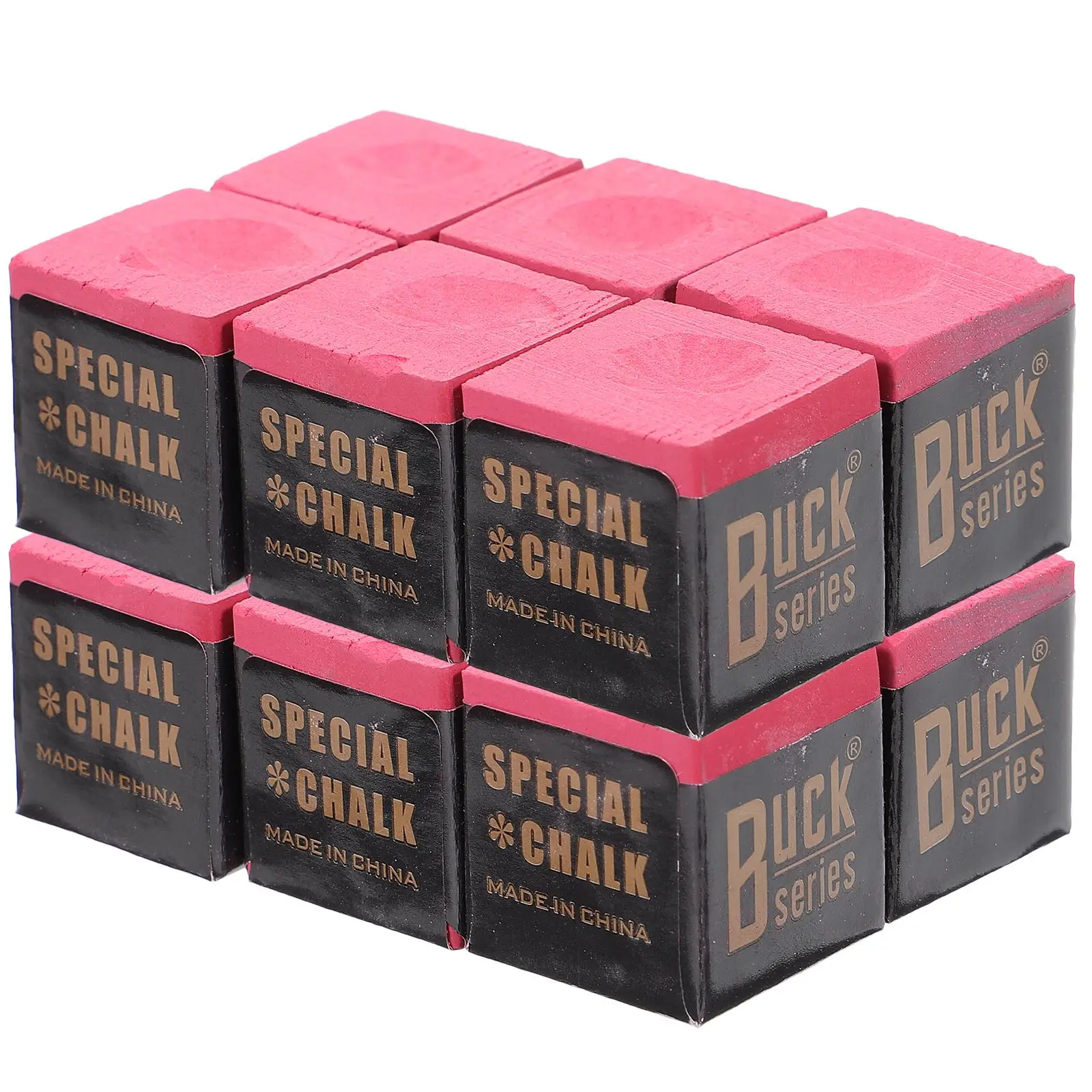 24 Pcs Pool Cue Chalk Cubes Billiard Table Accessories Sports Powdered Chocolate Supplies for Cue Skidding Prevention