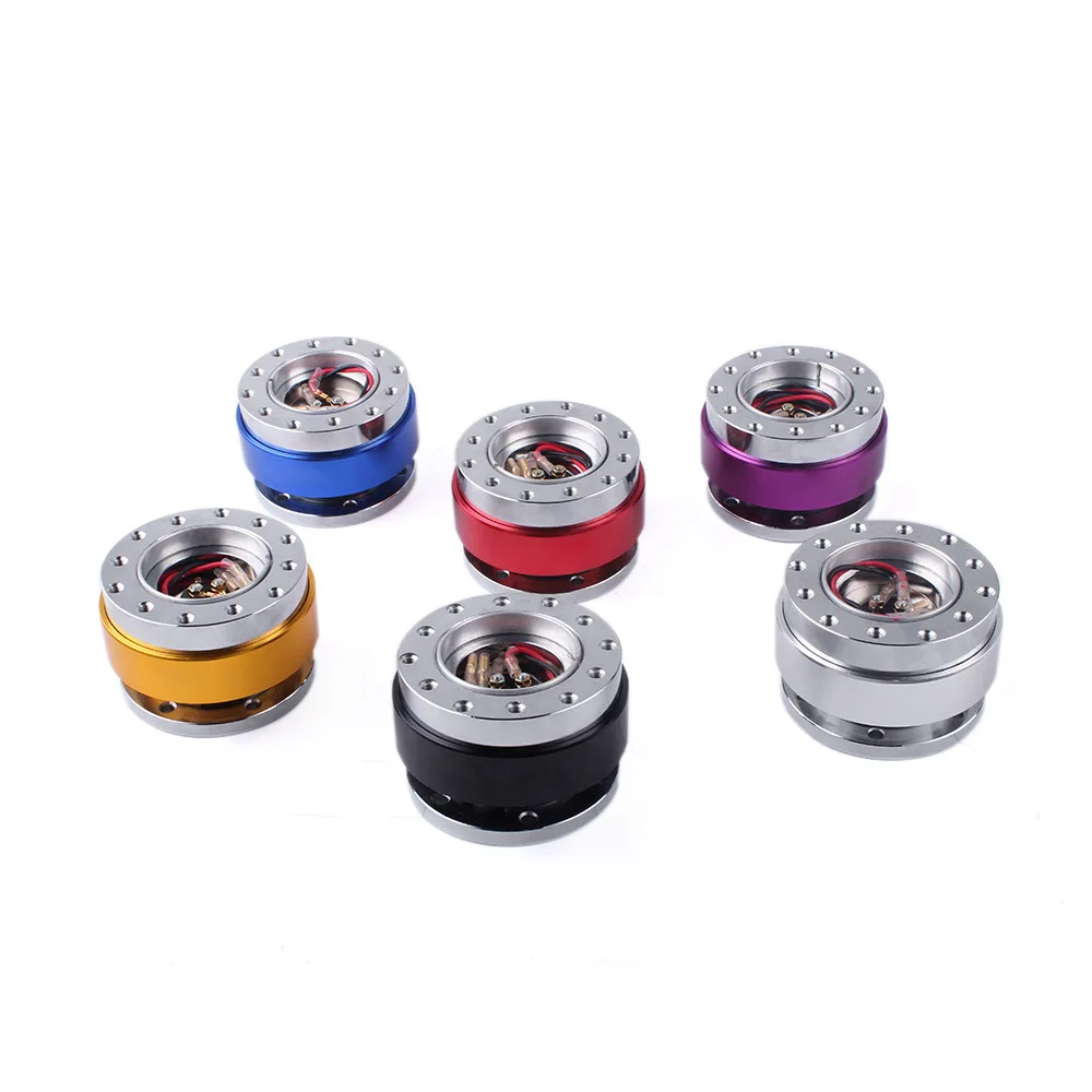 Racing Modified Aluminum Alloy Steering Wheel Base Quick Release Car Modified Steering Wheel Quick Release Adapter