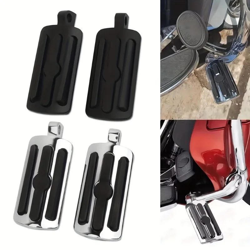 

Non - slip Foot Pegs/Tread Plates, Modification Accessories for Motorcycles for Harley - Davidson Sportster, Dyna, Road King