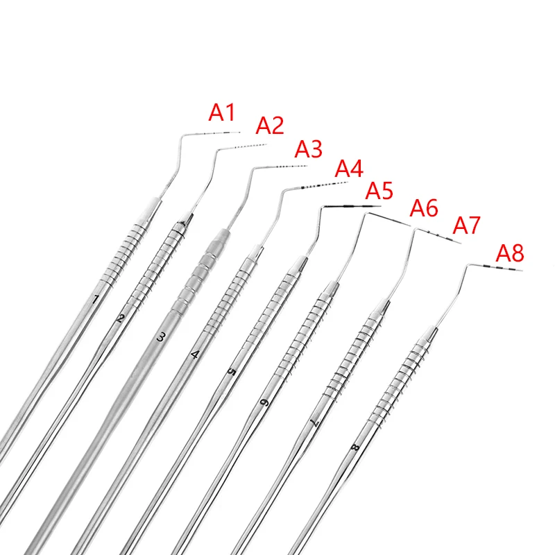 

1Pcs Dental Graduated Periodontal Probe 304 stainless steel Dentist Instrument Endodontic Equipment Probe