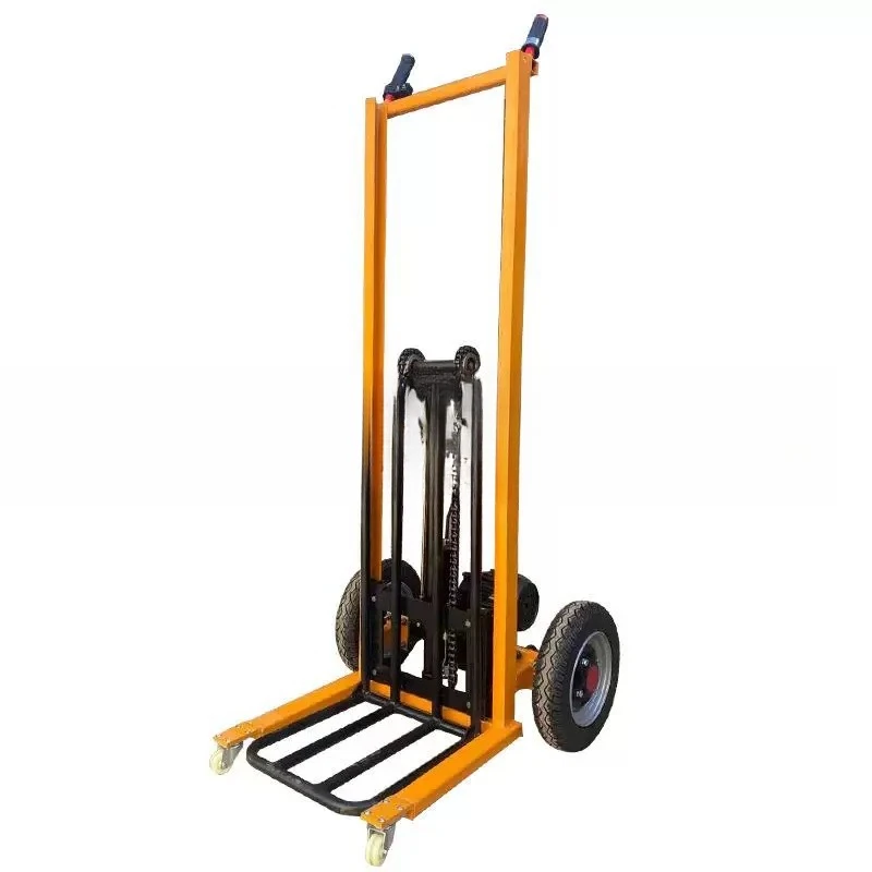 

All-electric slot cart Push truck Folding electric lift trolley Multifunctional portable slot cart