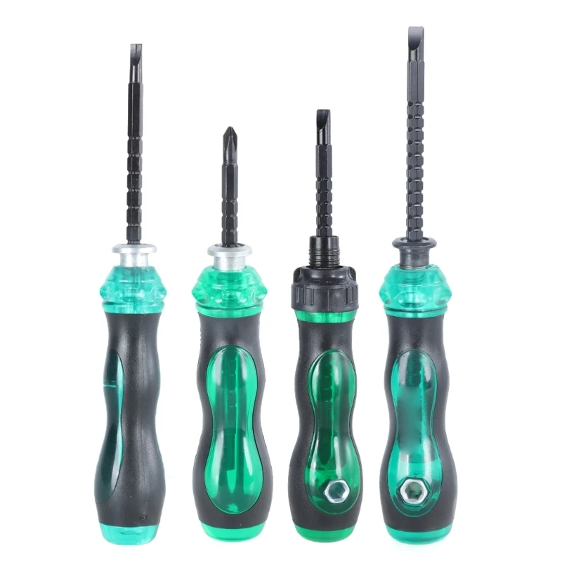 Telescopic Ratchet Screwdriver Screw Driver Hand Repair Tool Electrician