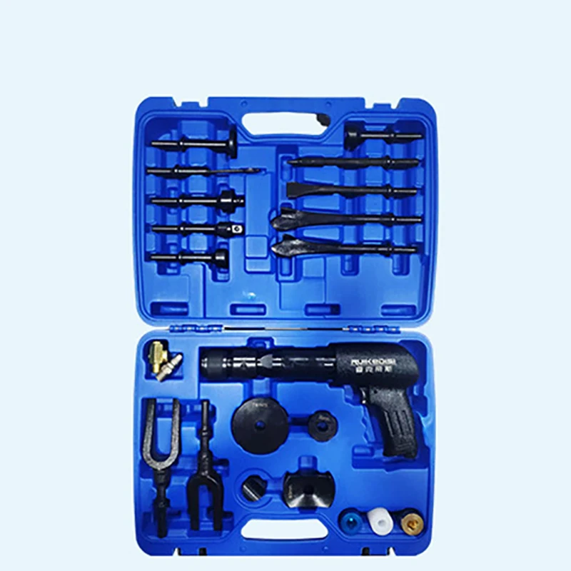 

Upgraded Pneumatic Concrete Breaker Ball Joint Auto Repair Set Remover Flat Point Chisel Plane Air Hammer Separating Fork Tool ﻿