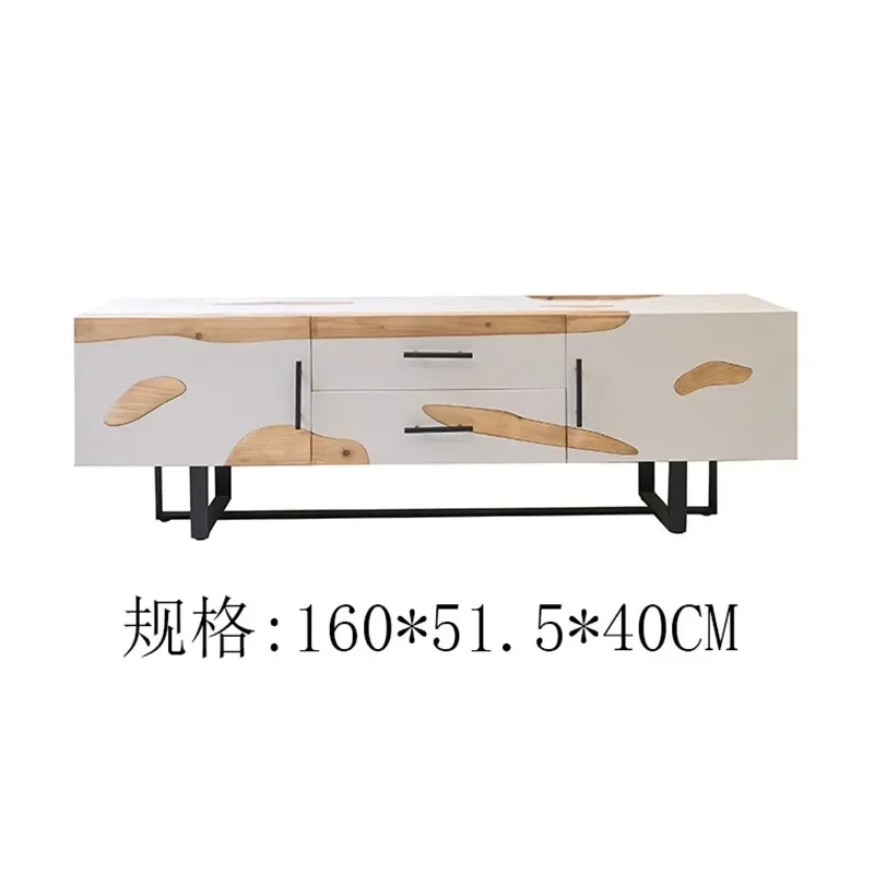 Mobile TV, soggiorno, deposito domestico dal pavimento al soffitto, armadietto, mobile laterale integrato, antico moderno e semplice