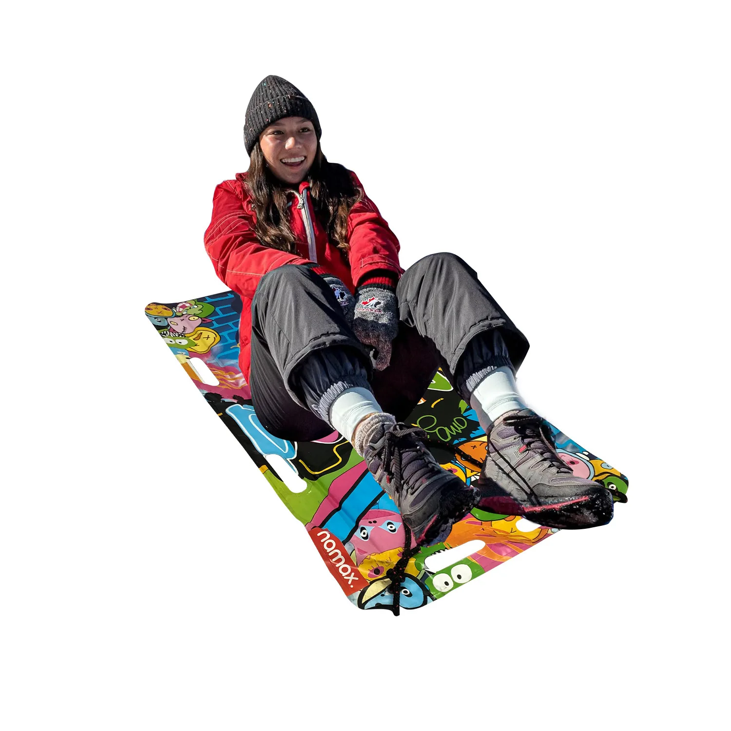 

Winter thick ski board, anti synthetic ski board, adult ski board, sled, enlarged