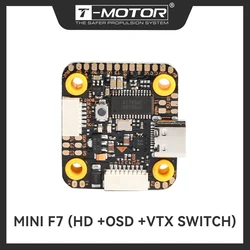 T-MOTOR FC F Series T-HOBBY MINI F7 (HD +OSD +VTX SWITCH) Flight Controller For FPV RC Drone Racing Motor
