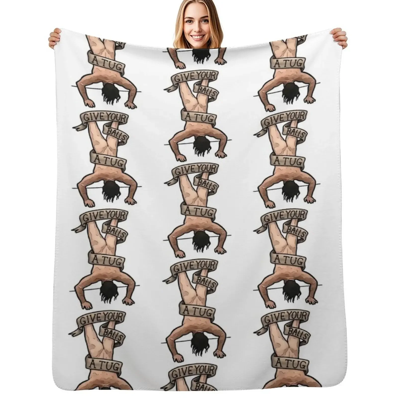 

Shoresy Men Throw Blanket Luxury St Furrys for winter Hairys Blanket