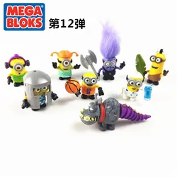 Bandai Miniones No. 12 Building Blocks Blind Bags Pumping Toys Little Figures Decoration Collection Dolls Action Figures Toys