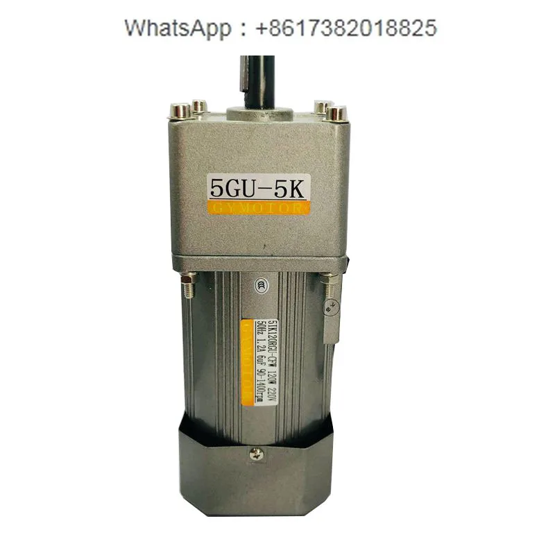 

Fixed speed gear reducer motor 120w forward and reverse motor 5IK120GU-S3F three-phase 380V AC 220V