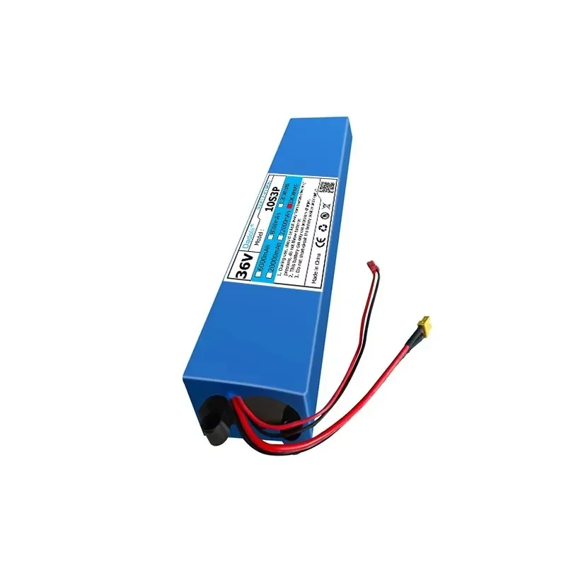 2024 36V 30Ah 18650 Lithium Battery Pack 10S3P 30000mah 500W Same Port 42V Electric Scooter M365 Ebike Power Battery with BMS