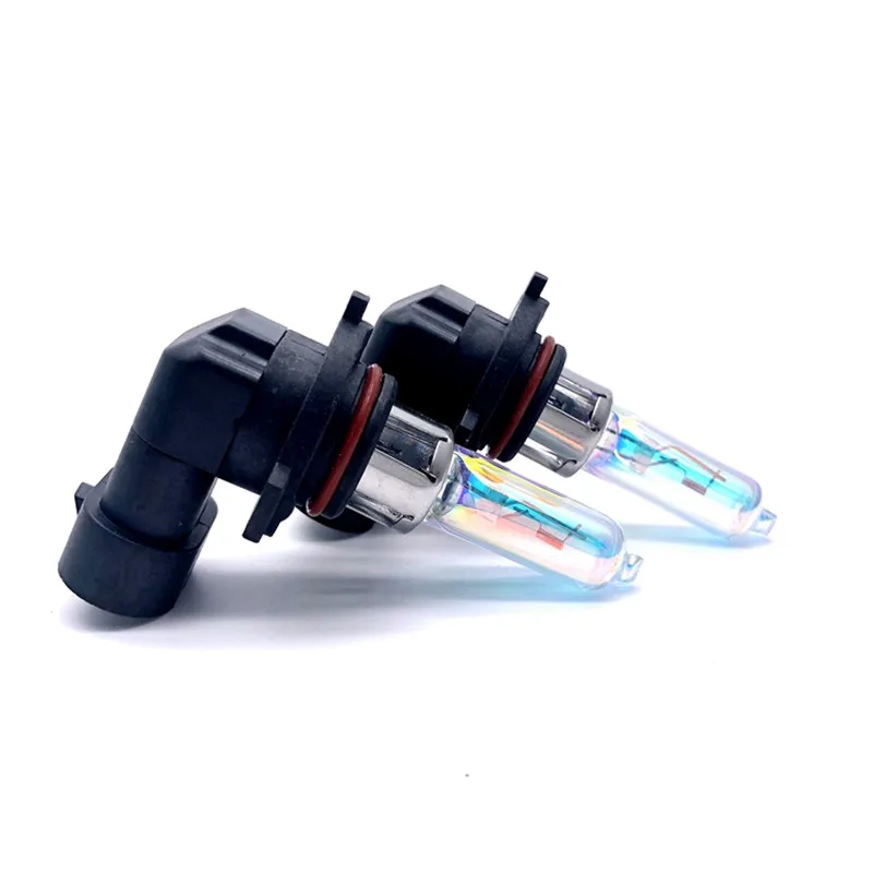 

2Pcs HB3 Rainbow Blue Plasma P20d Car Quartz Halogen Bulb 9005 12V65W Fog Lamp Automobile Headlamp